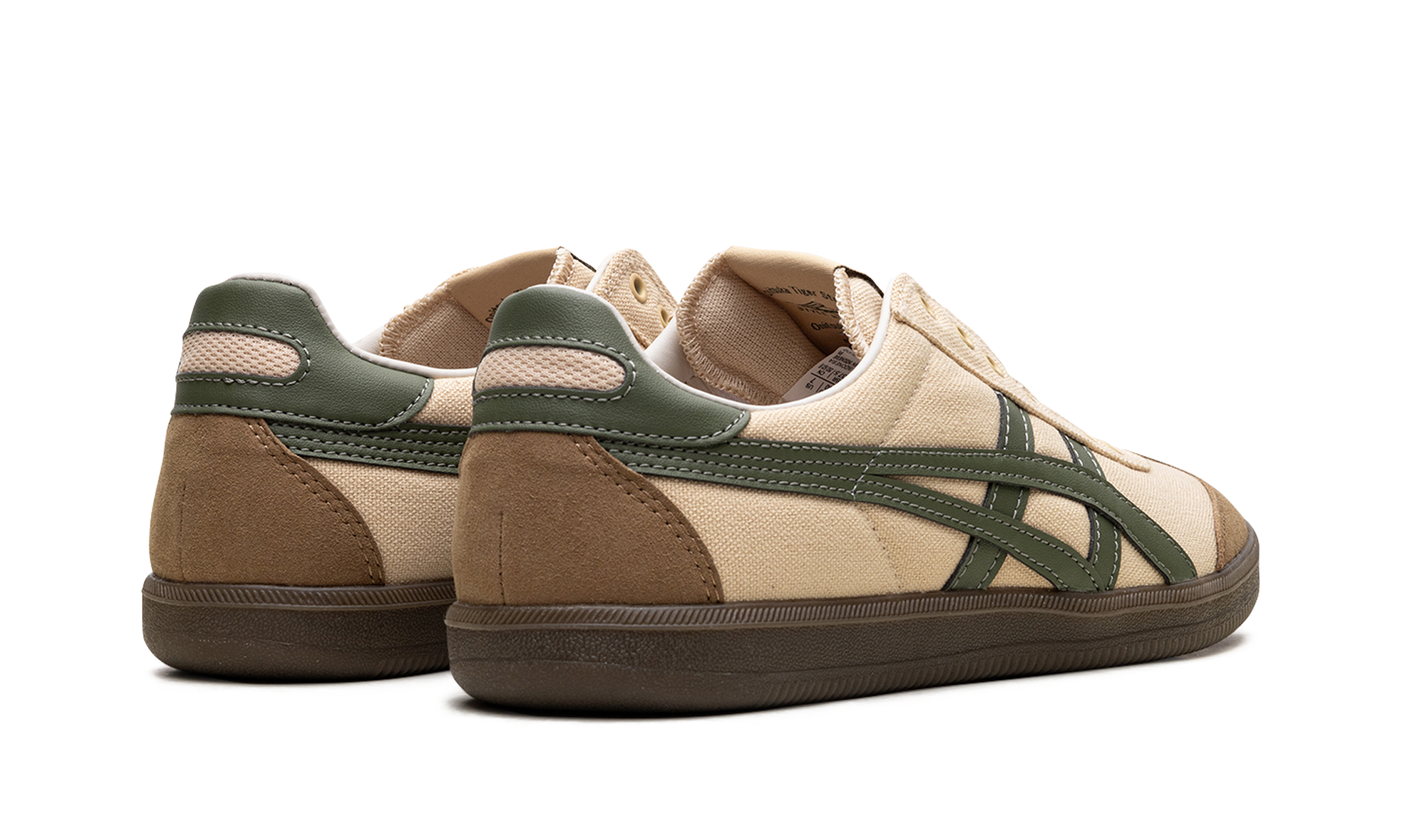 Tiger Tokuten Slip-On "Beige Brown Green" 1183C129 250