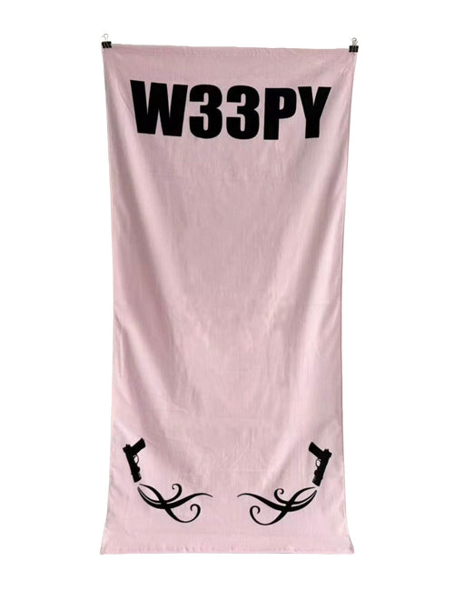 Pink Glock Towel ᡕᠵデᡁ᠊╾━