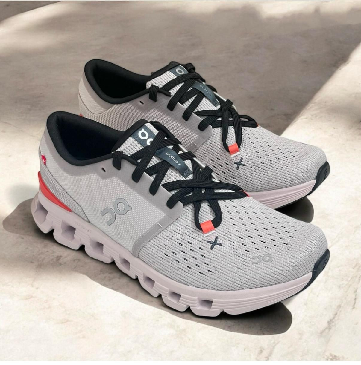 On Running Cloud X 4 Silver Flame