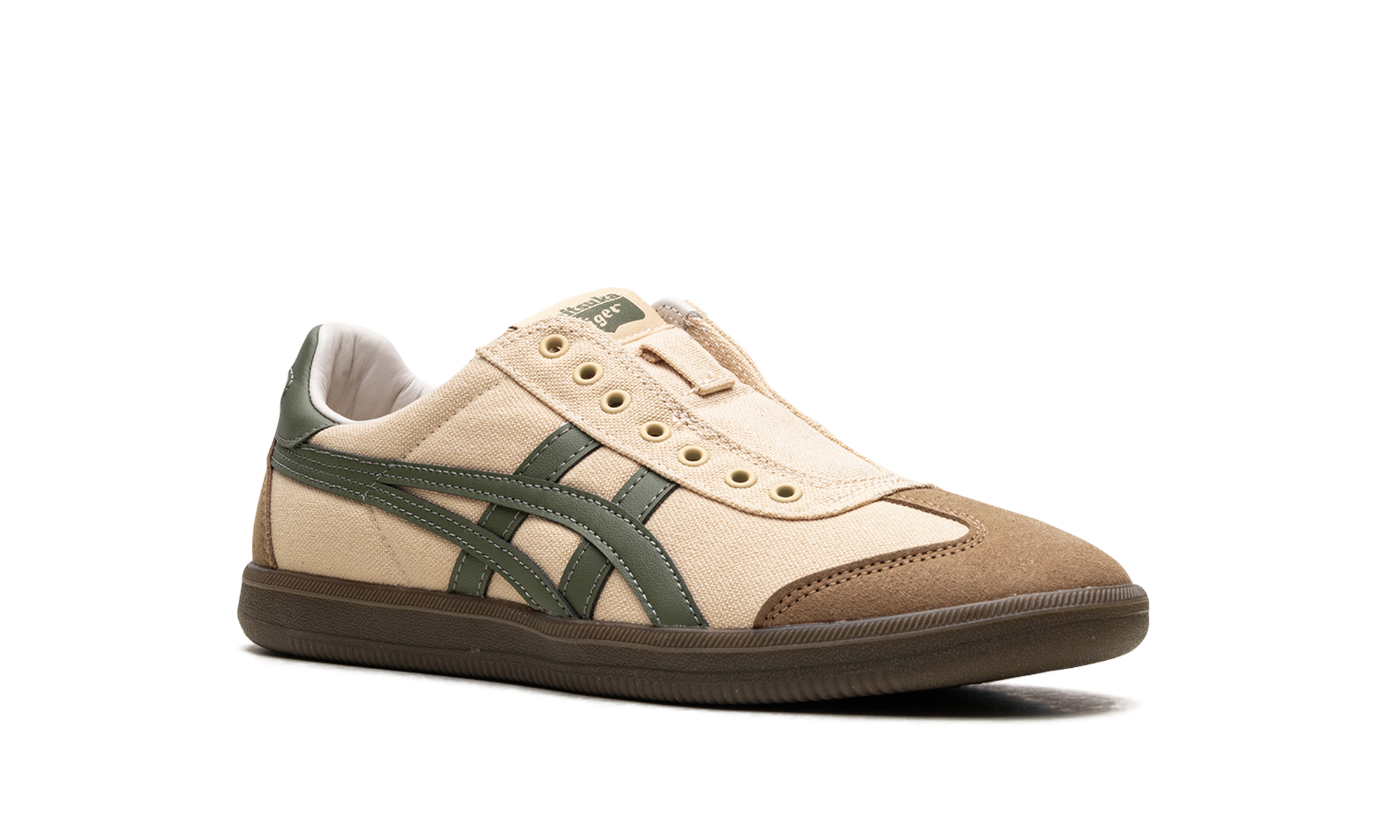 Tiger Tokuten Slip-On "Beige Brown Green" 1183C129 250